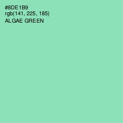 #8DE1B9 - Algae Green Color Image